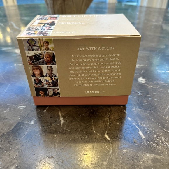 nwt  Geo Abstract mug designed by Susan Spangenberg - Demdaco mugs in Green - Picture 7 of 7